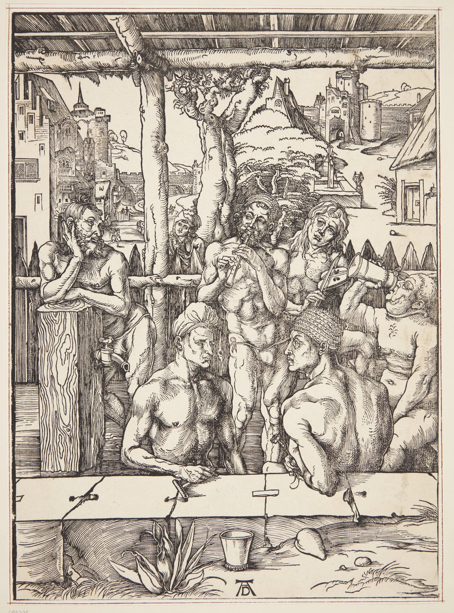 Lázeňský dům od Albrecht Dürer