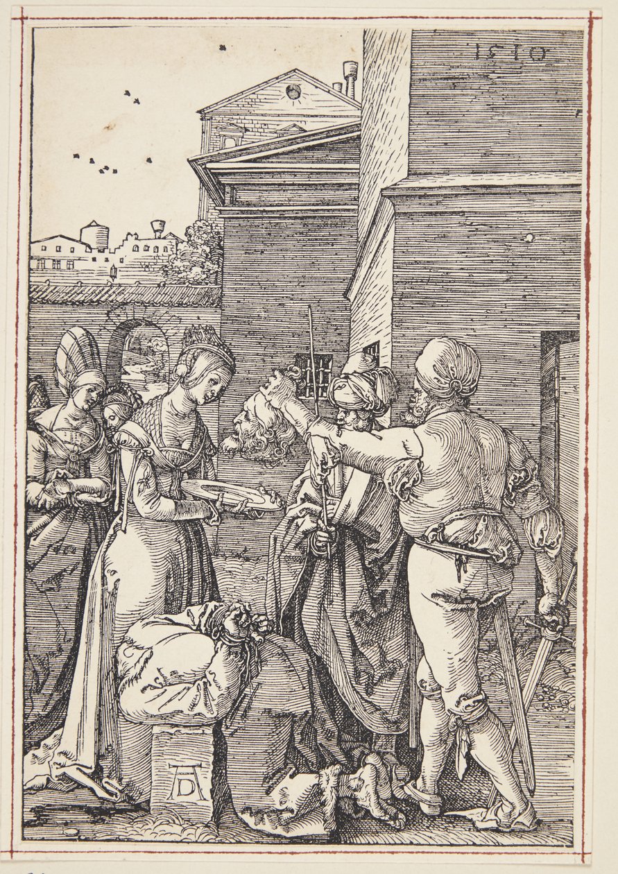 Stětí hlavy svatého Jana Křtitele od Albrecht Dürer