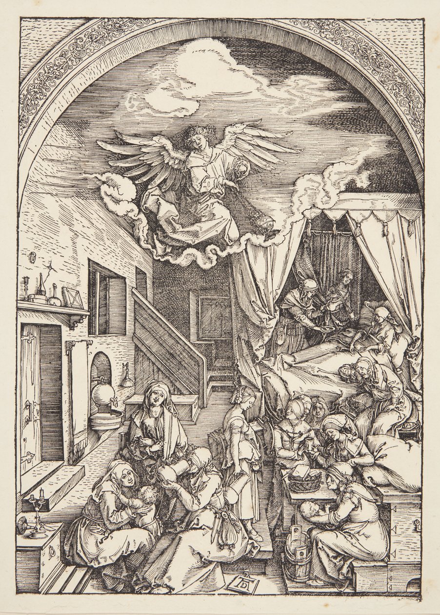 Narození Panny od Albrecht Dürer