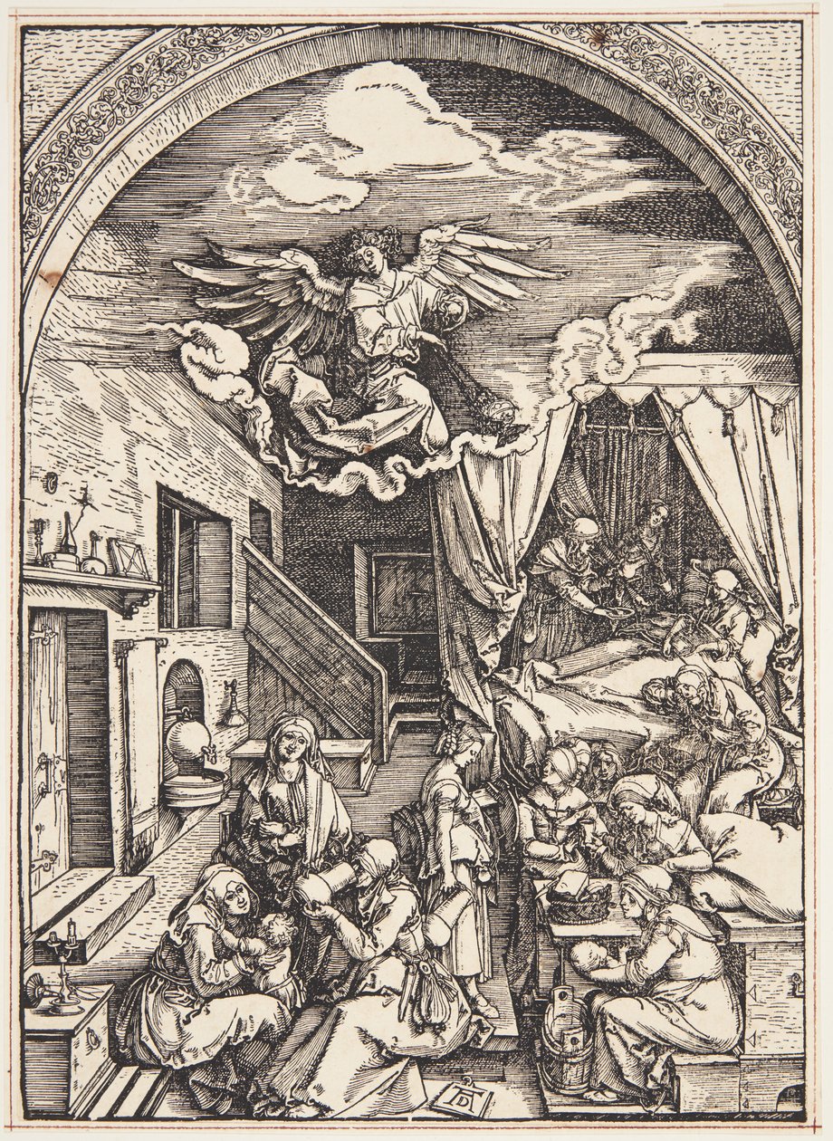 Narození Panny od Albrecht Dürer