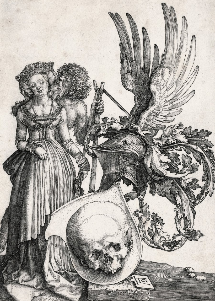 Erb s lebkou, 1503. od Albrecht Dürer