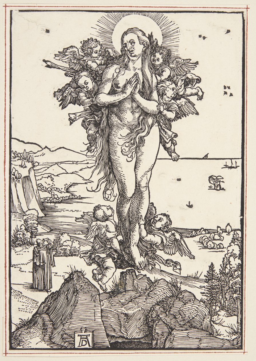 Povýšení sv. Máří Magdaleny od Albrecht Dürer
