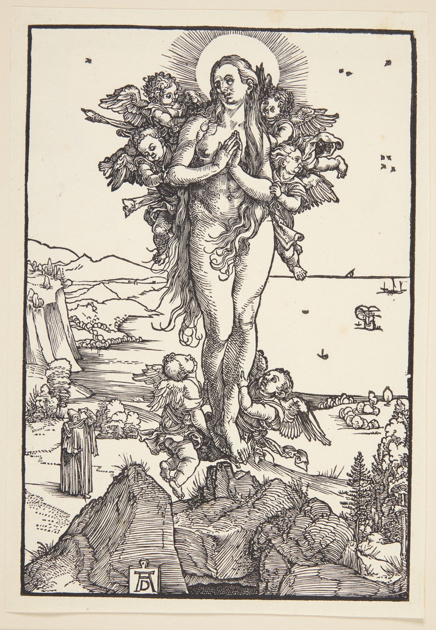 Povýšení sv. Máří Magdaleny od Albrecht Dürer
