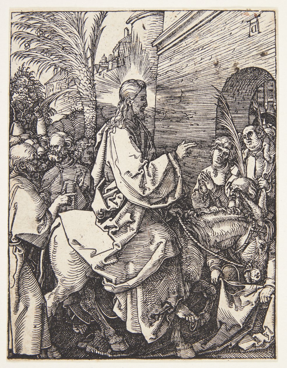 Vjezd do Jeruzaléma od Albrecht Dürer
