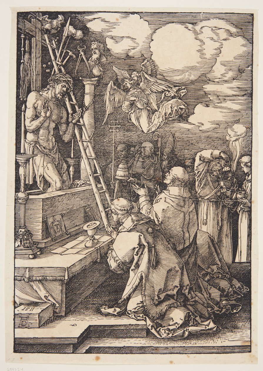 Mše sv. Řehoře od Albrecht Dürer