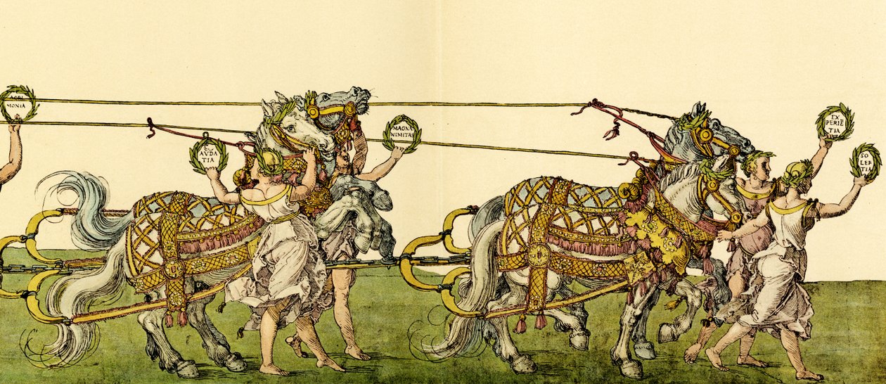 Triumfální vůz od Albrecht Dürer