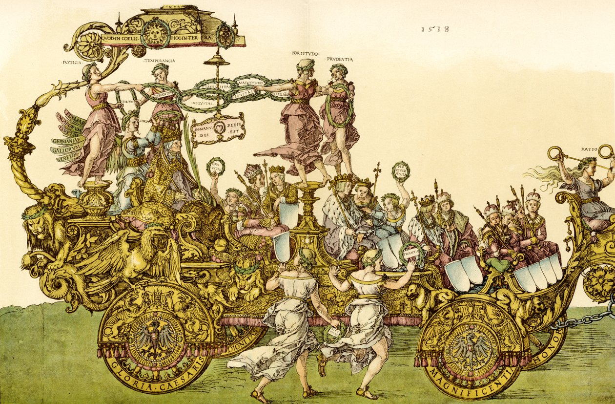 Triumfální vůz od Albrecht Dürer