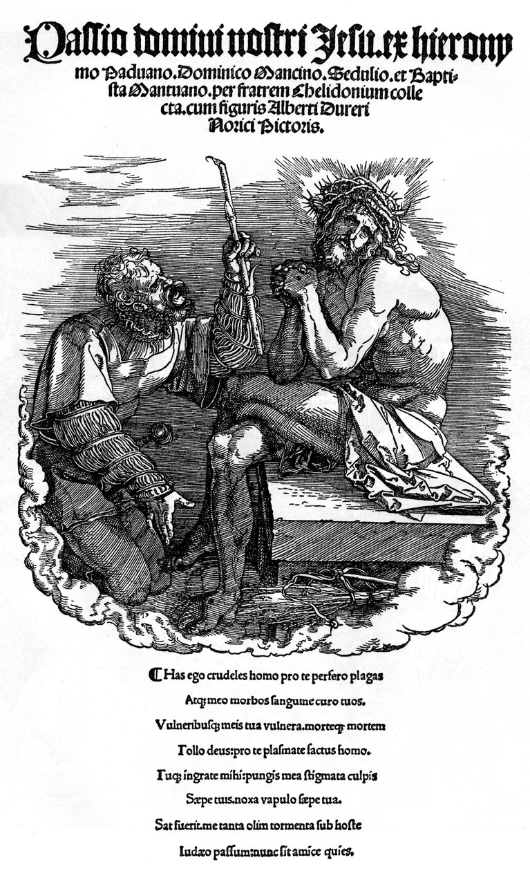 Titulní strana k sérii The Great Passion, 1510, 1936 od Albrecht Dürer