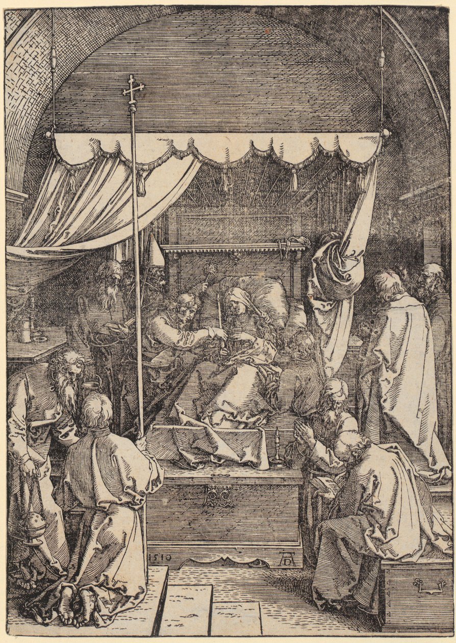 Smrt Panny Marie od Albrecht Dürer