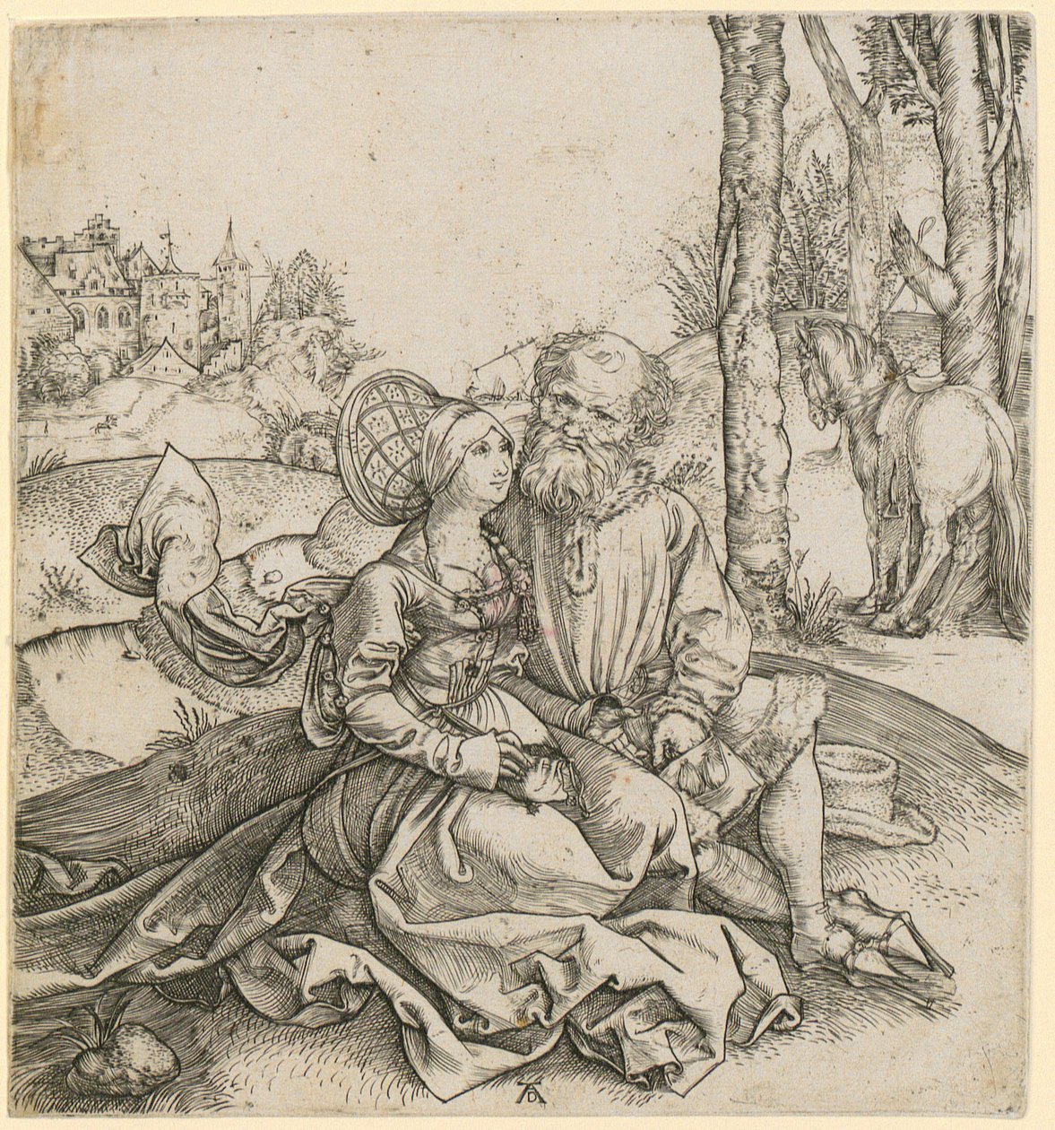 Nerovný pár od Albrecht Dürer