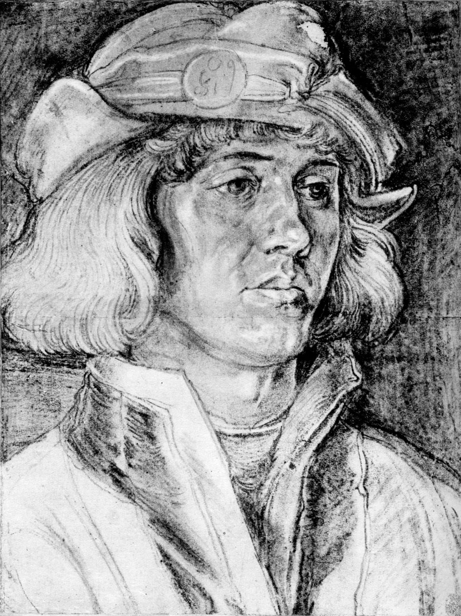 Neznámý portrét, 16. století, 1936 od Albrecht Dürer