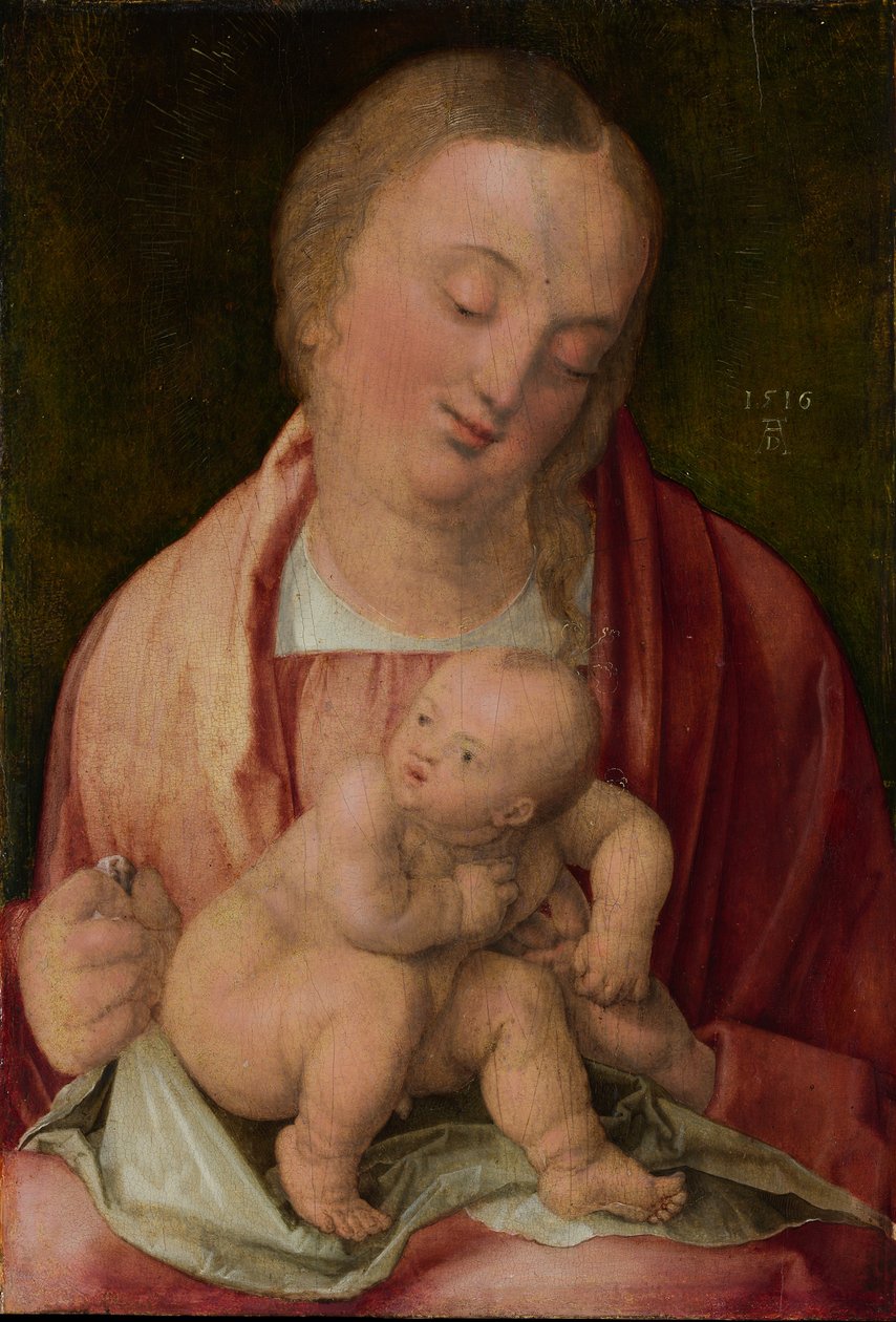 Panna a dítě, 1516. od Albrecht Dürer