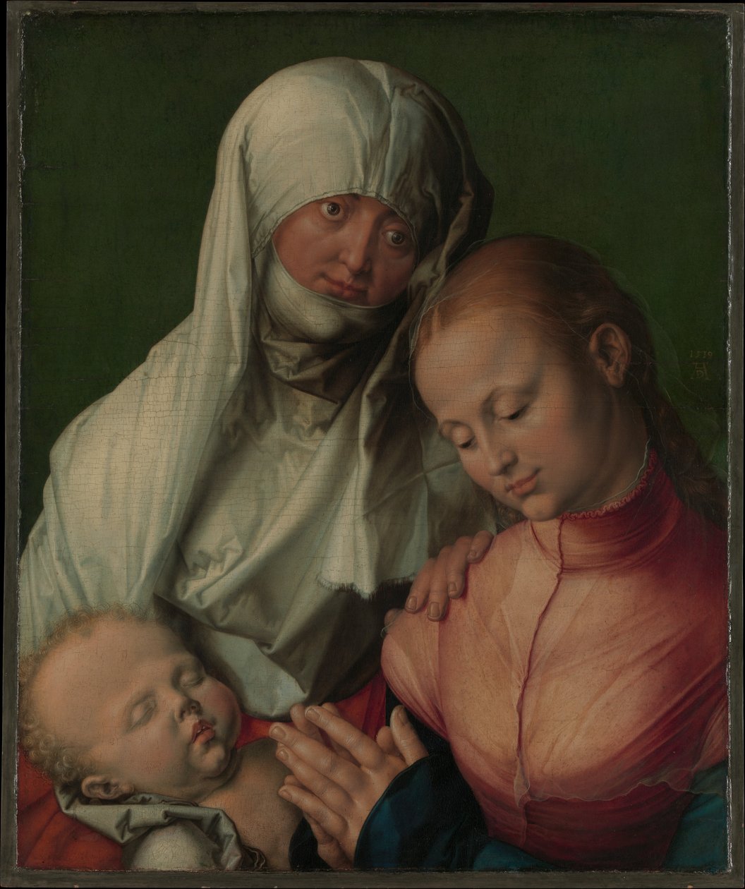 Panna Maria s dítětem a svatou Annou od Albrecht Dürer