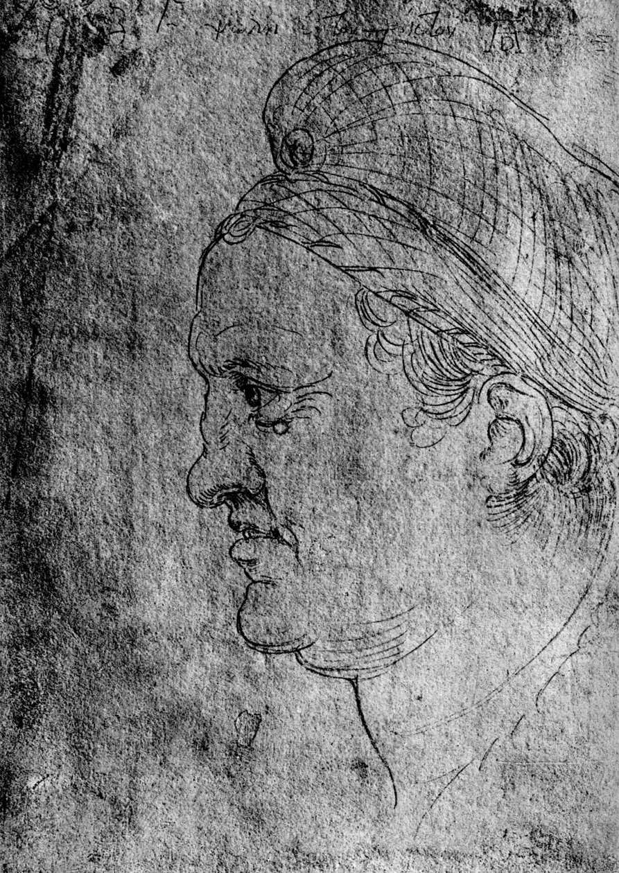Willibald Pirckheimer, 1503, 1936 od Albrecht Dürer