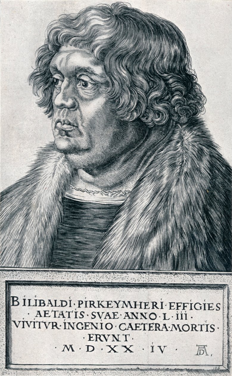 Willibald Pirckheimer, 1524 1906 od Albrecht Dürer