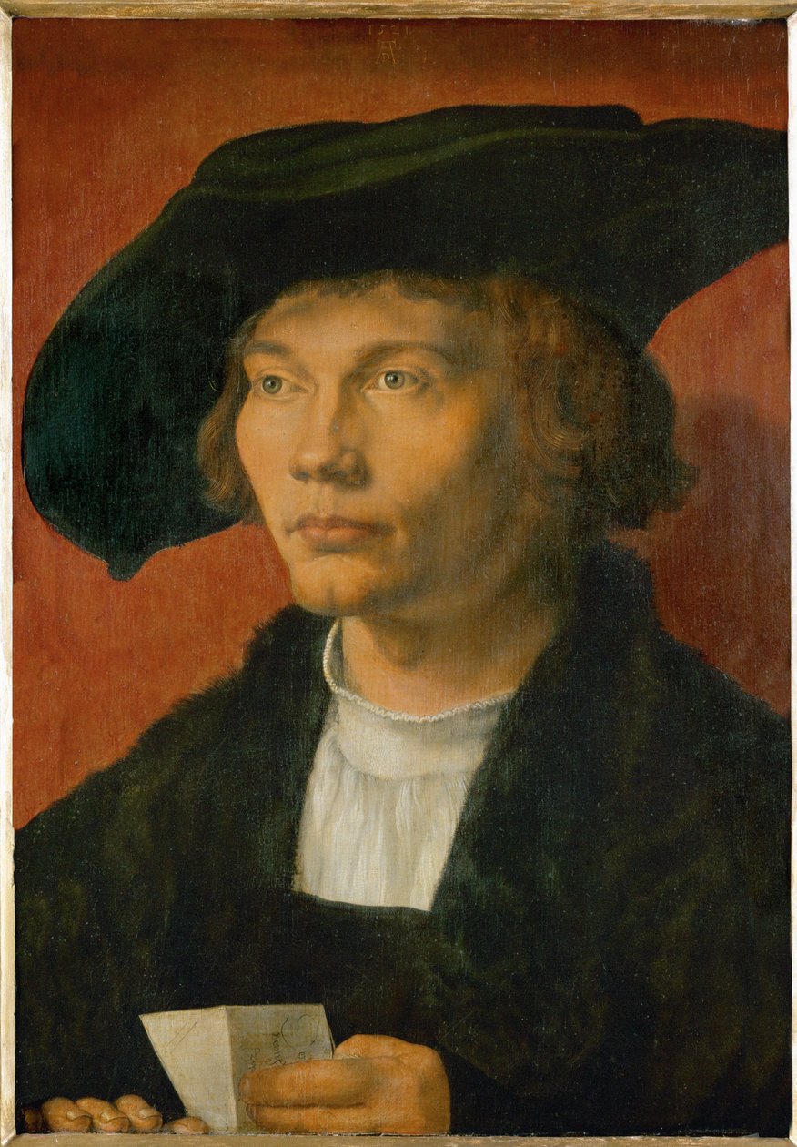 Bernhard von Reesen (malba na dubovém dřevě) od Albrecht Dürer or Duerer