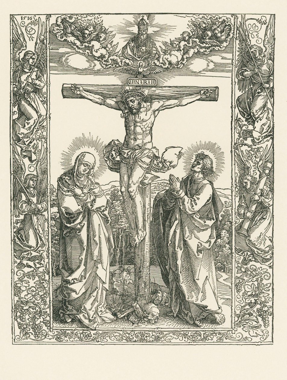 Kristus na kříži od Albrecht Dürer or Duerer