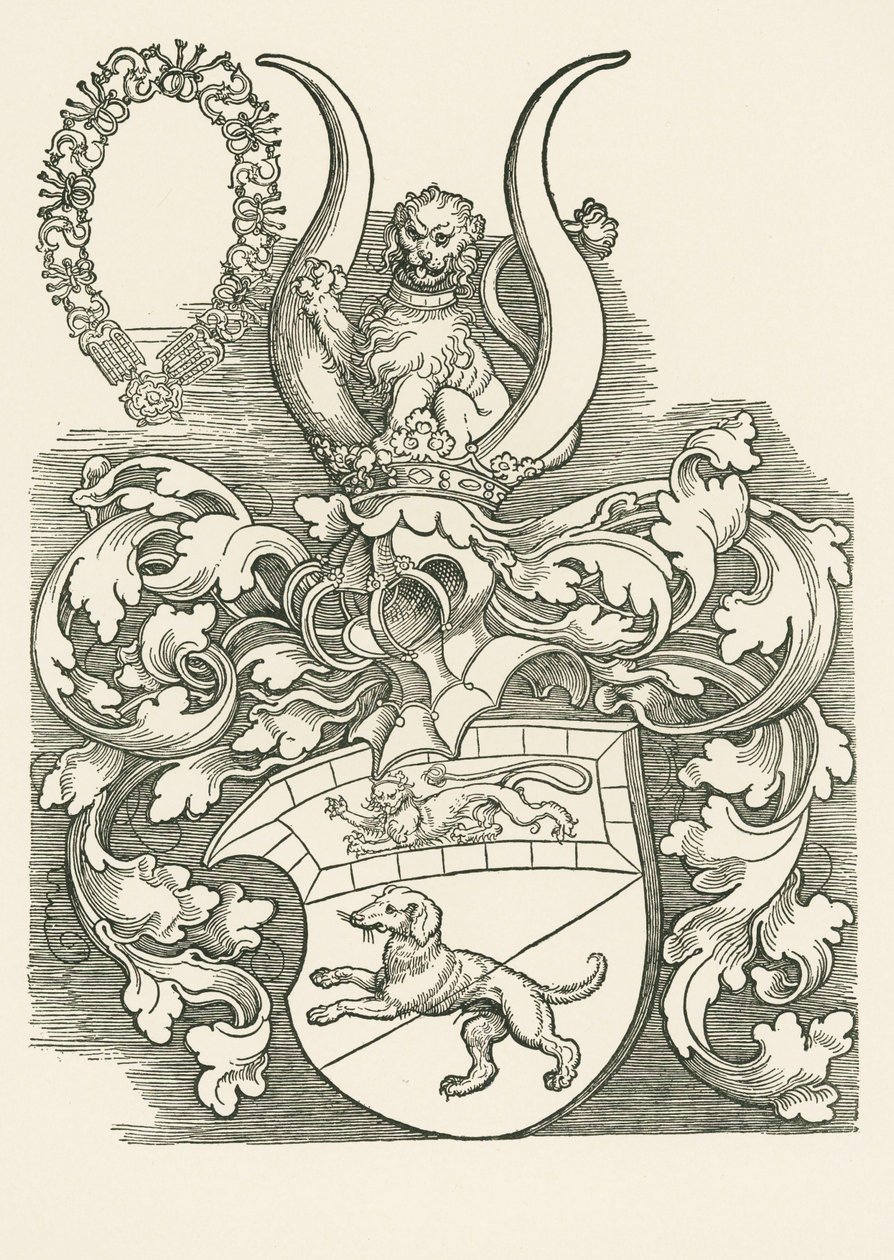 Erb Lorenze Staibera od Albrecht Dürer or Duerer