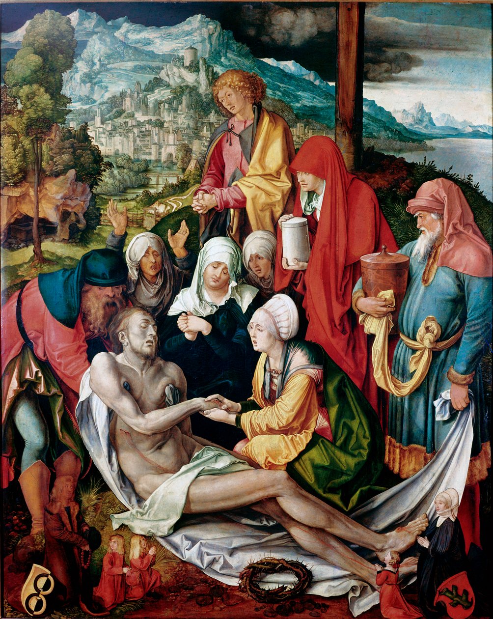Depozitní malba od Albrechta Durera (1471-1528) cca 1500. Ztlumit. 151x121 cm Mnichov, Alte Pinakothek od Albrecht Dürer