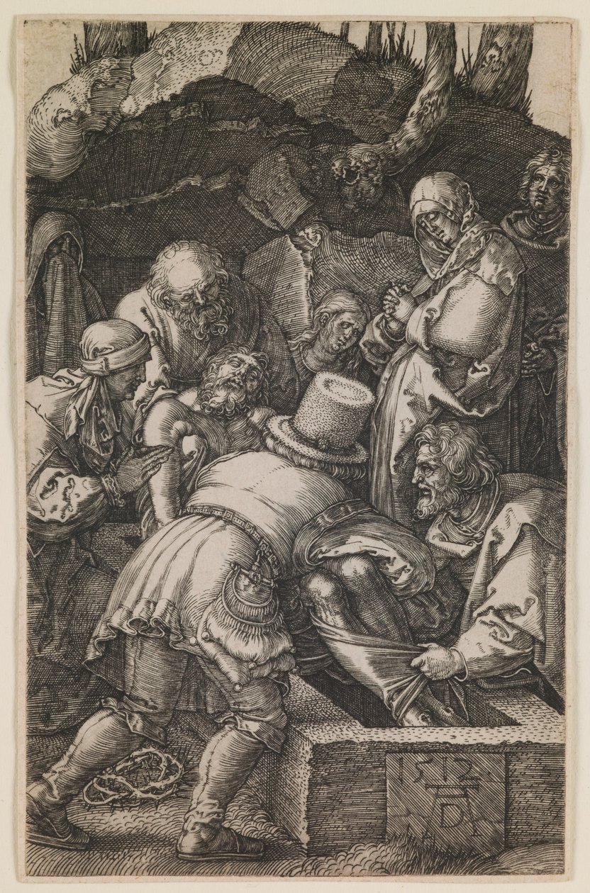 Výpověď, ze série "Malá vášeň" od Albrecht Dürer or Duerer