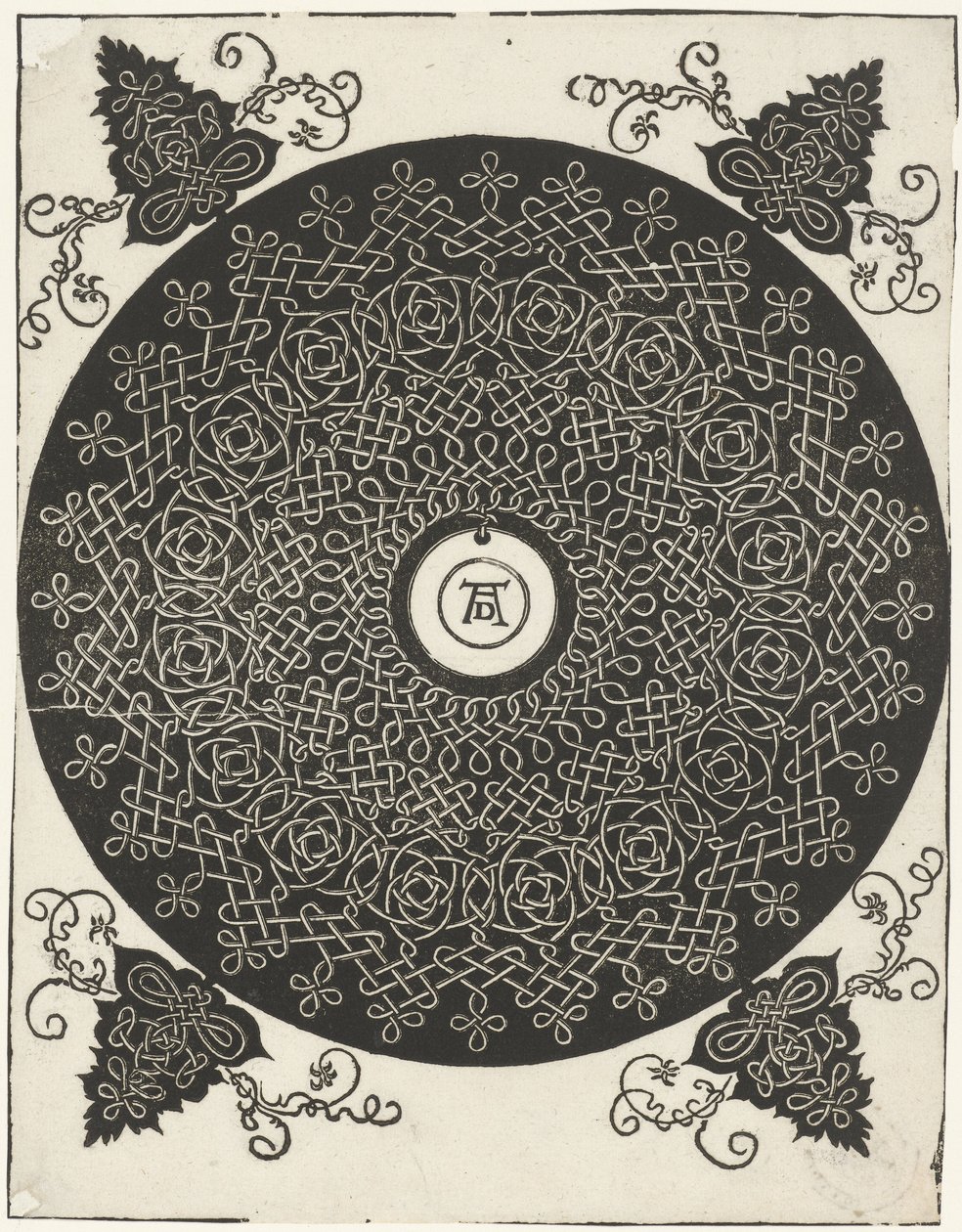 Krajkový design od Albrecht Dürer or Duerer