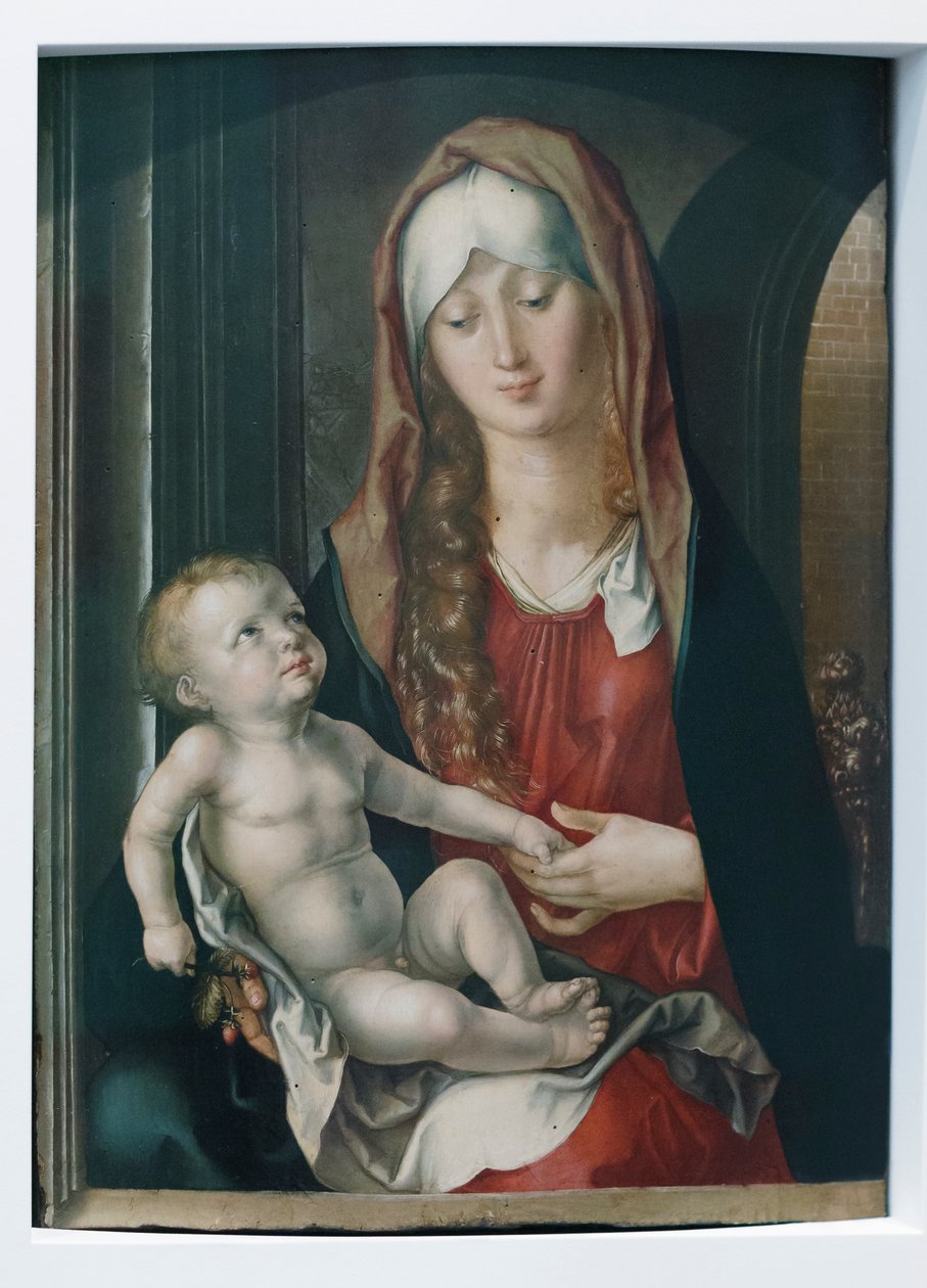 Madona s dítětem od Albrecht Dürer or Duerer