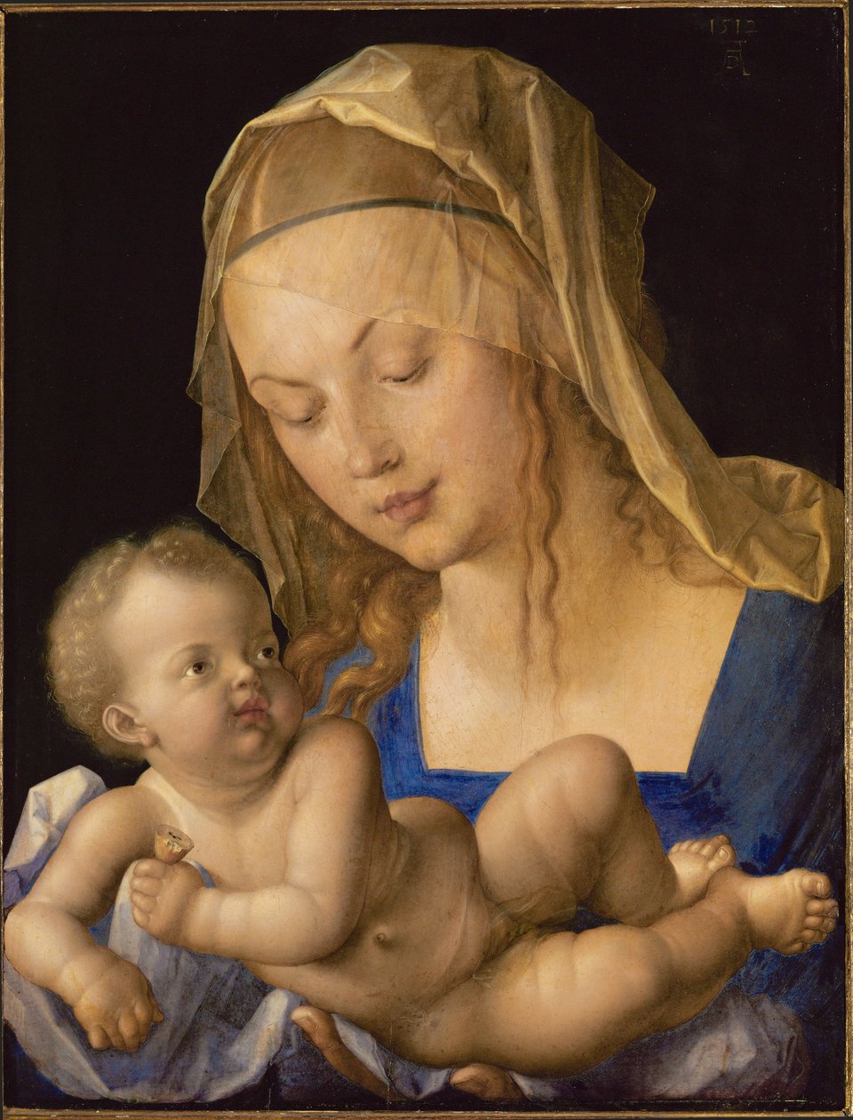 Madona s hruškou od Albrecht Dürer or Duerer