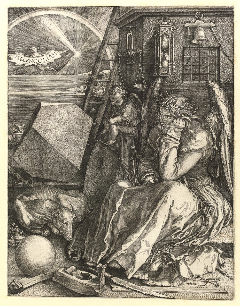 Melencolia I od Albrecht Dürer