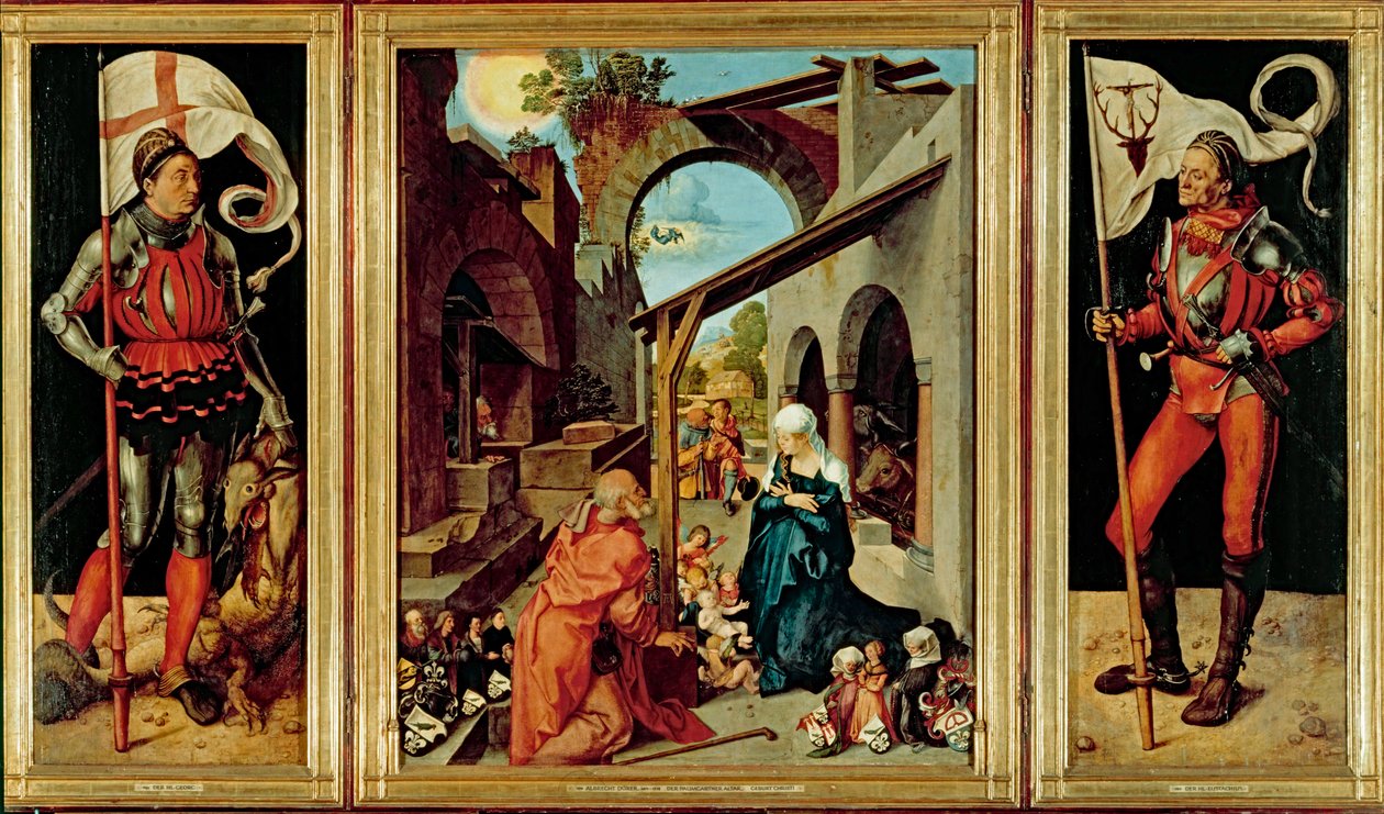 Paumgartnerův oltář, kolem roku 1500 (olej na vápenné desce) od Albrecht Dürer or Duerer