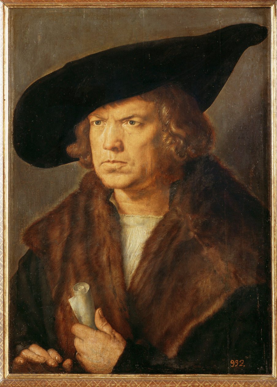 Portrét neznámého muže od Albrecht Dürer or Duerer