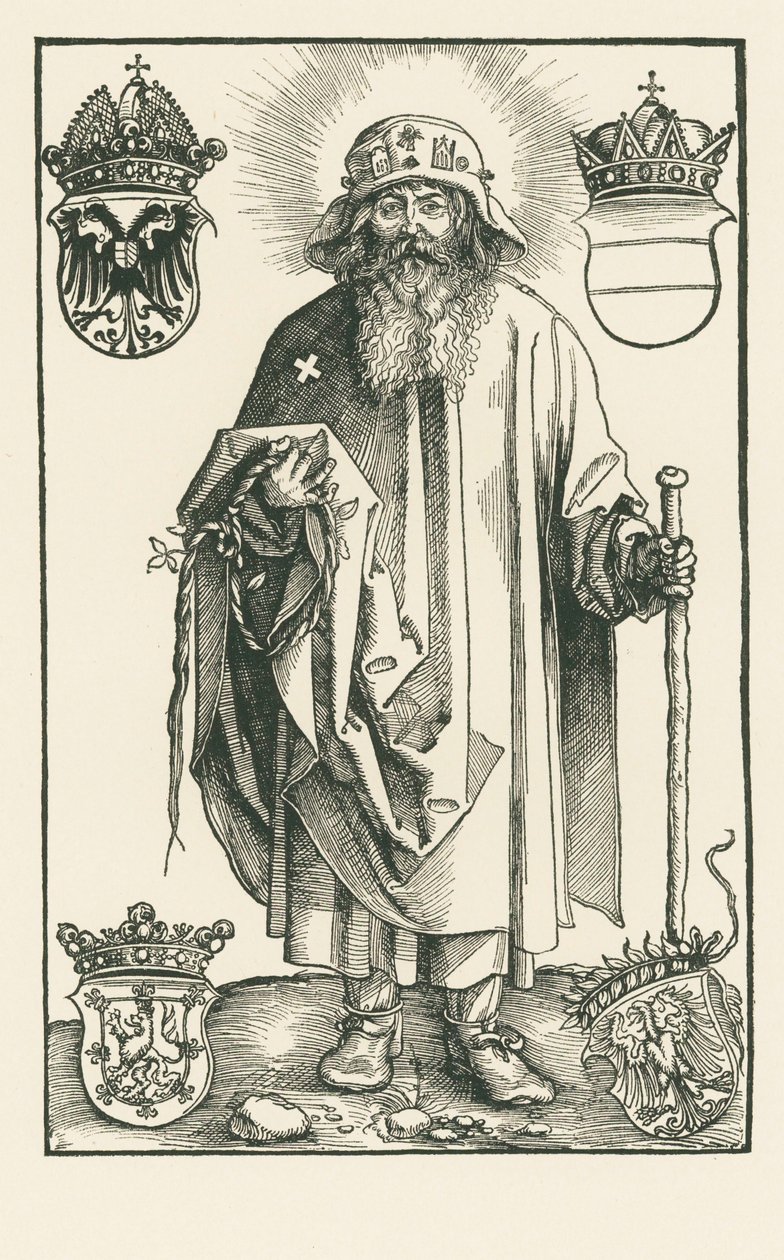 Svatý Koloman jako poutník od Albrecht Dürer or Duerer