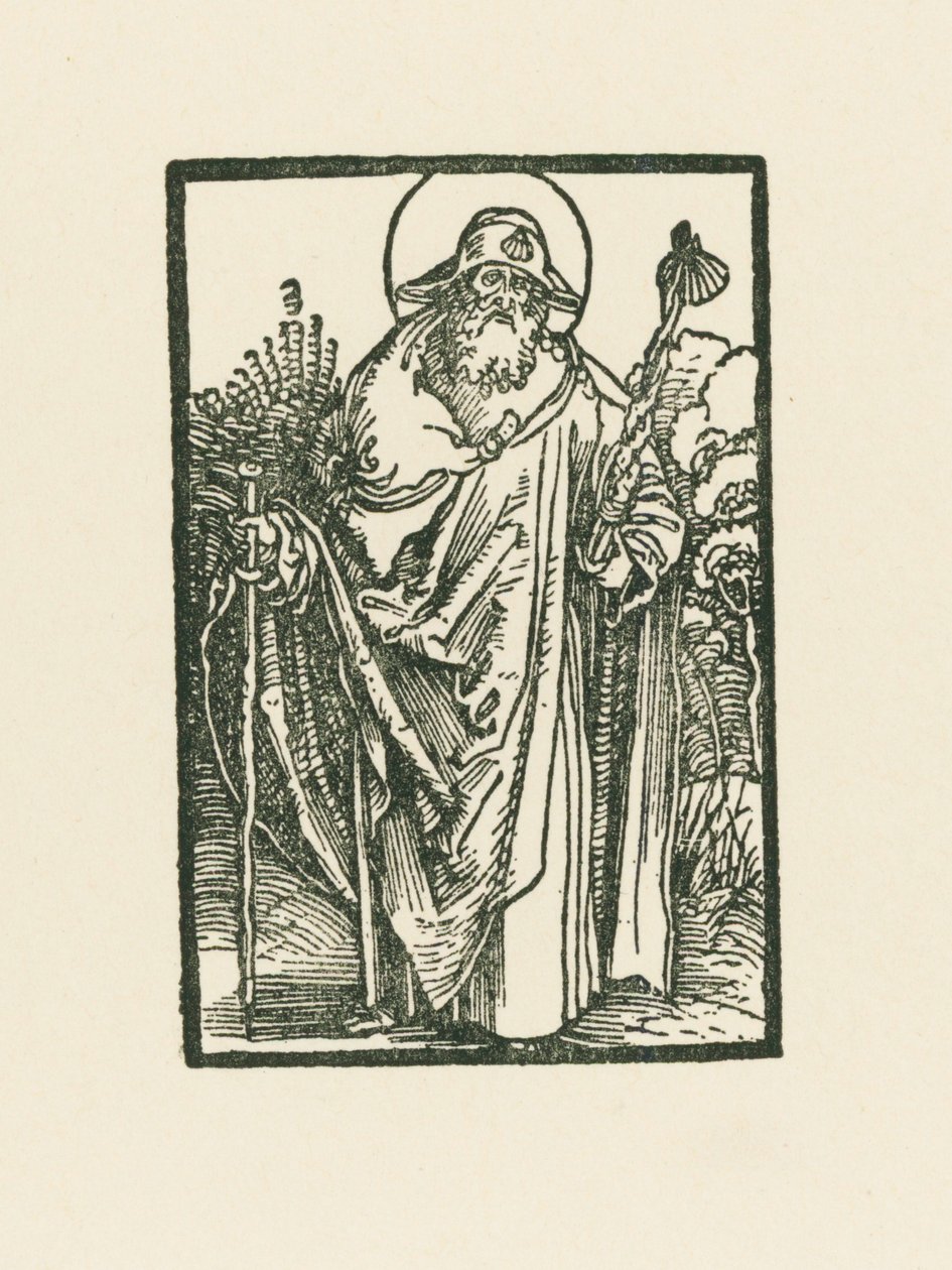 Svatý Jakub Veliký od Albrecht Dürer or Duerer