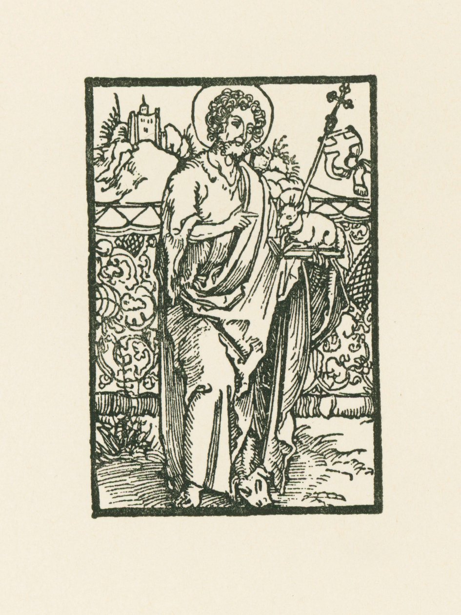 Svatý Jan Křtitel od Albrecht Dürer or Duerer