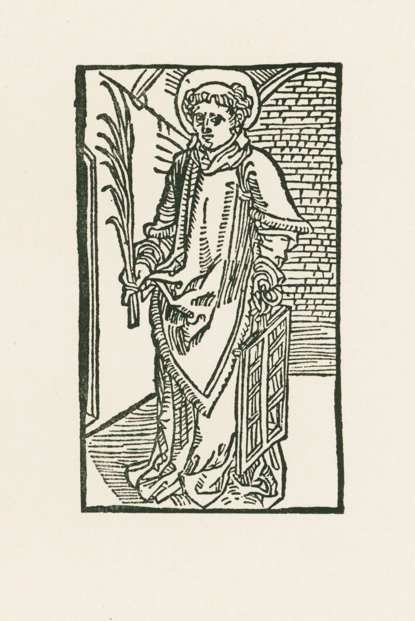Svatý Vavřinec od Albrecht Dürer or Duerer