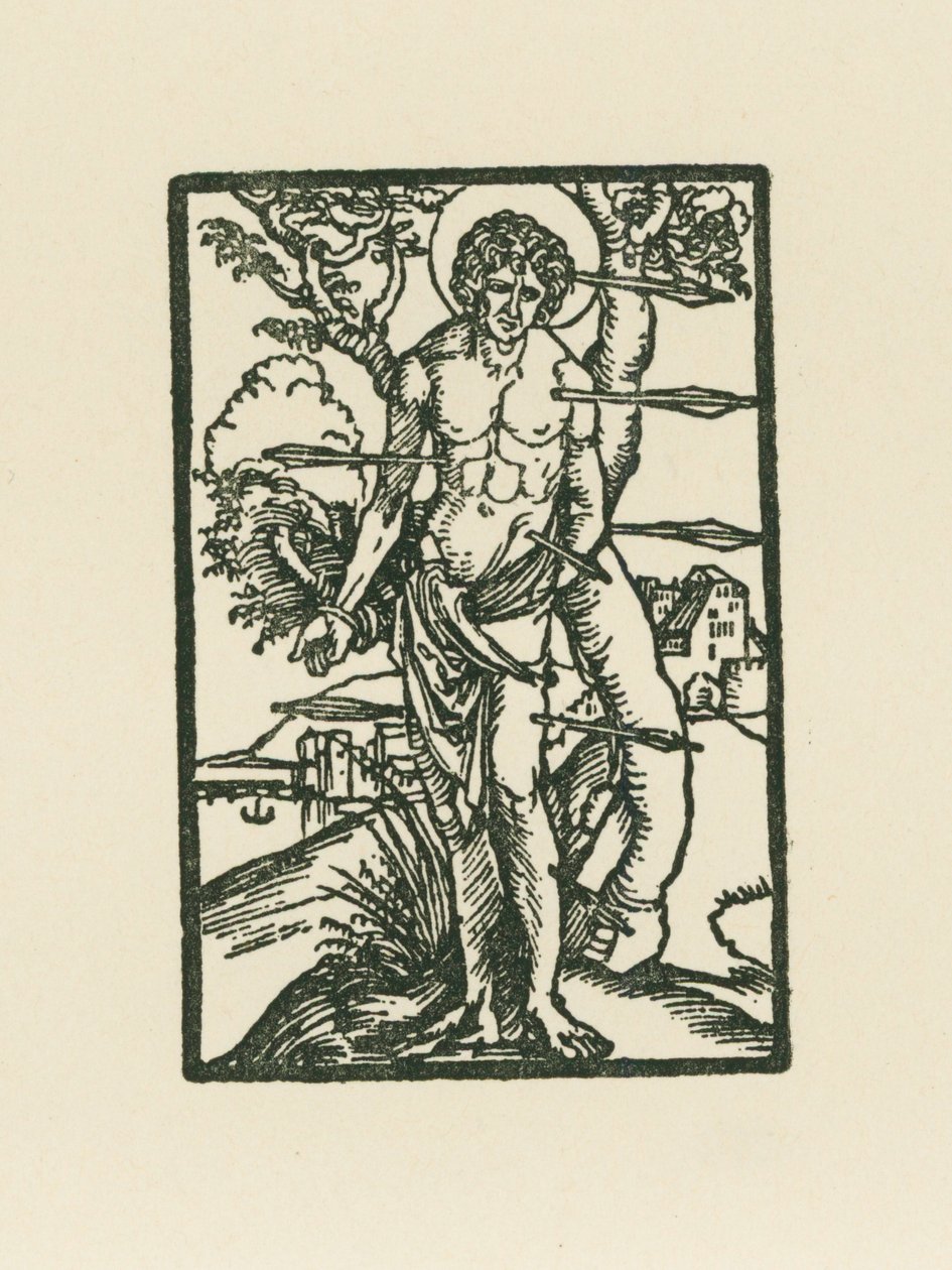 Svatý Sebastian od Albrecht Dürer or Duerer