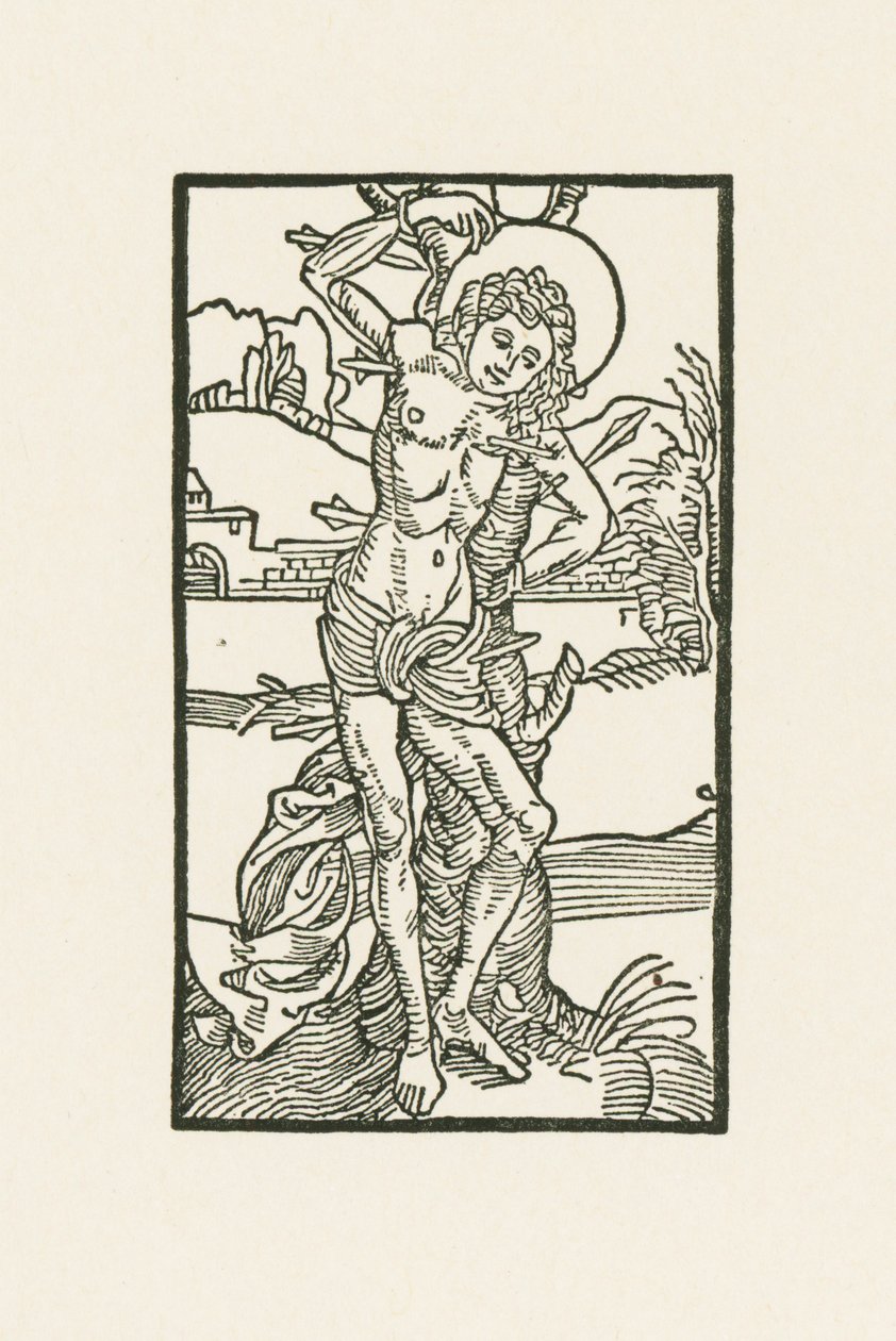 Svatý Sebastian od Albrecht Dürer or Duerer