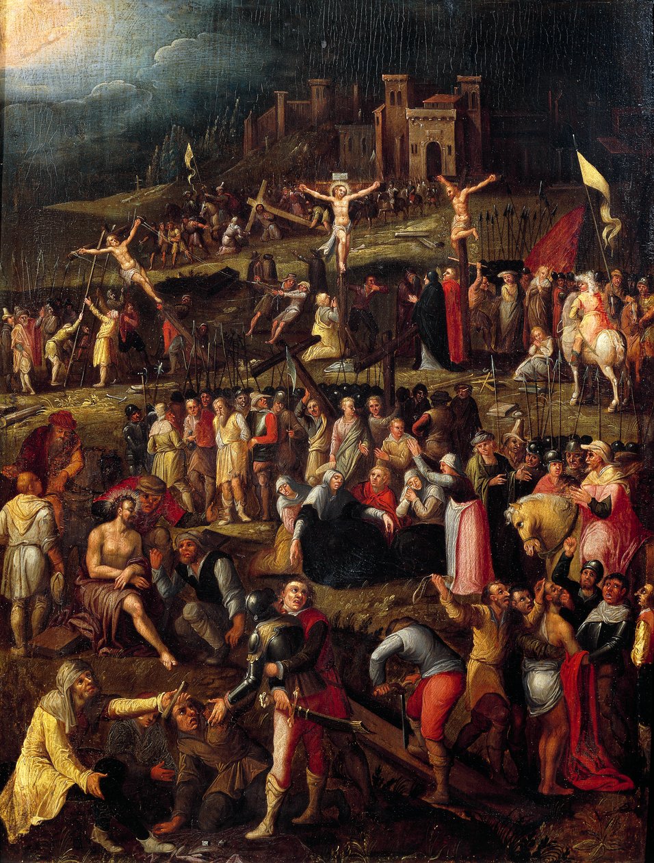 Scény z vášně, z kresby Albrechta Durera, vlámské malířství (16. století) od Albrecht Dürer