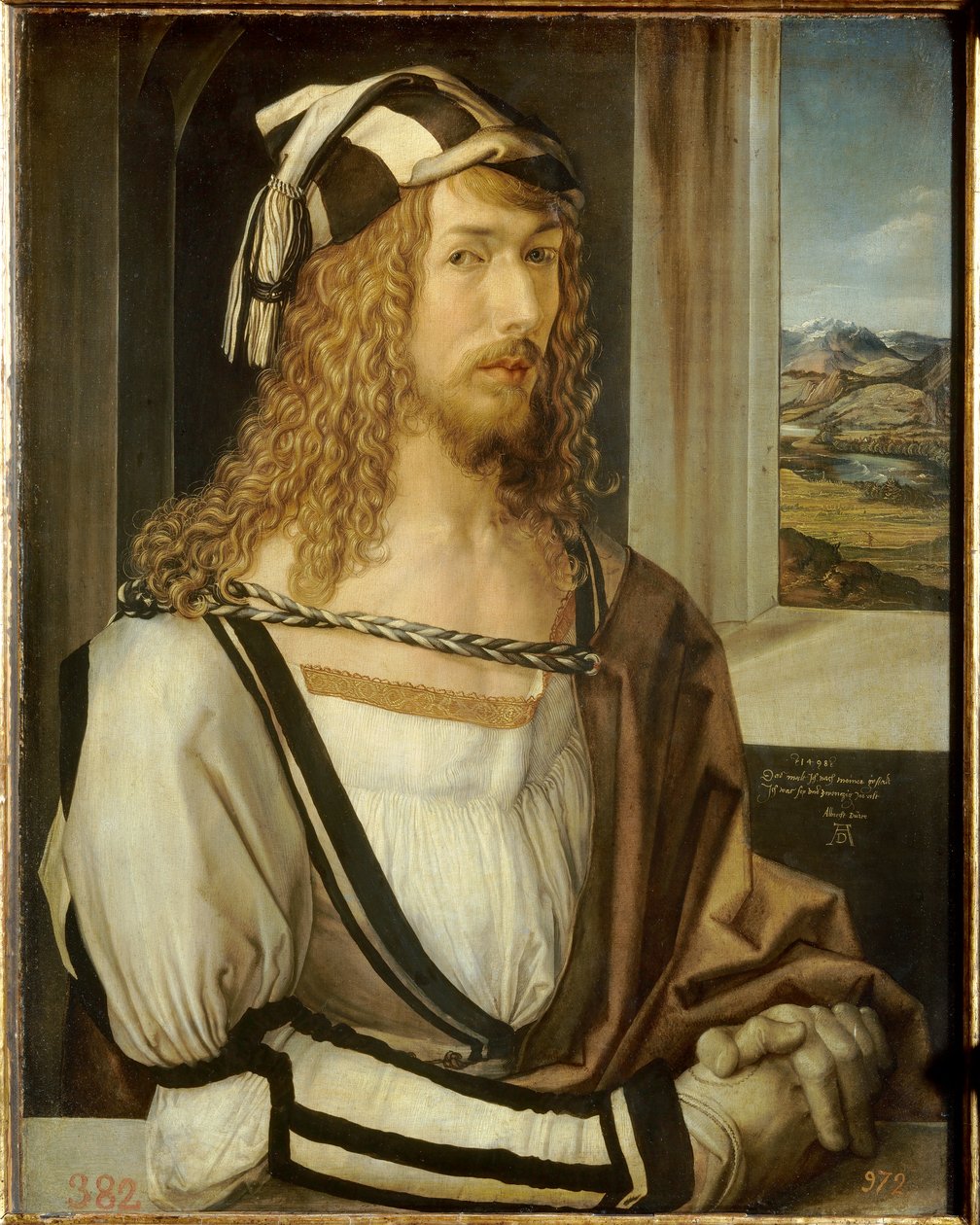 Autoportrét od Albrechta Durera (1471-1528) 1498 Sun. 0,52x0,41m. Madridské muzeum Prado od Albrecht Dürer