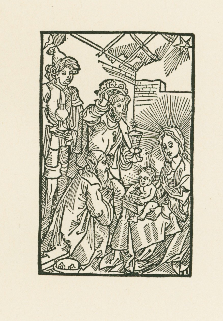 Klanění mudrců od Albrecht Dürer or Duerer