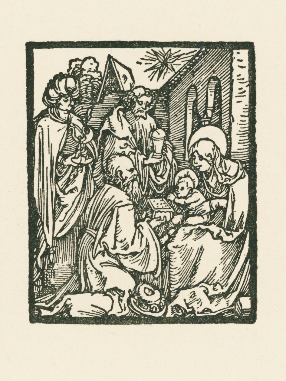Klanění mudrců od Albrecht Dürer or Duerer