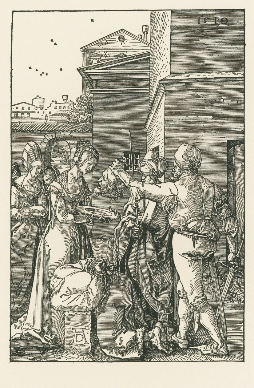 Stětí svatého Jana Křtitele od Albrecht Dürer or Duerer