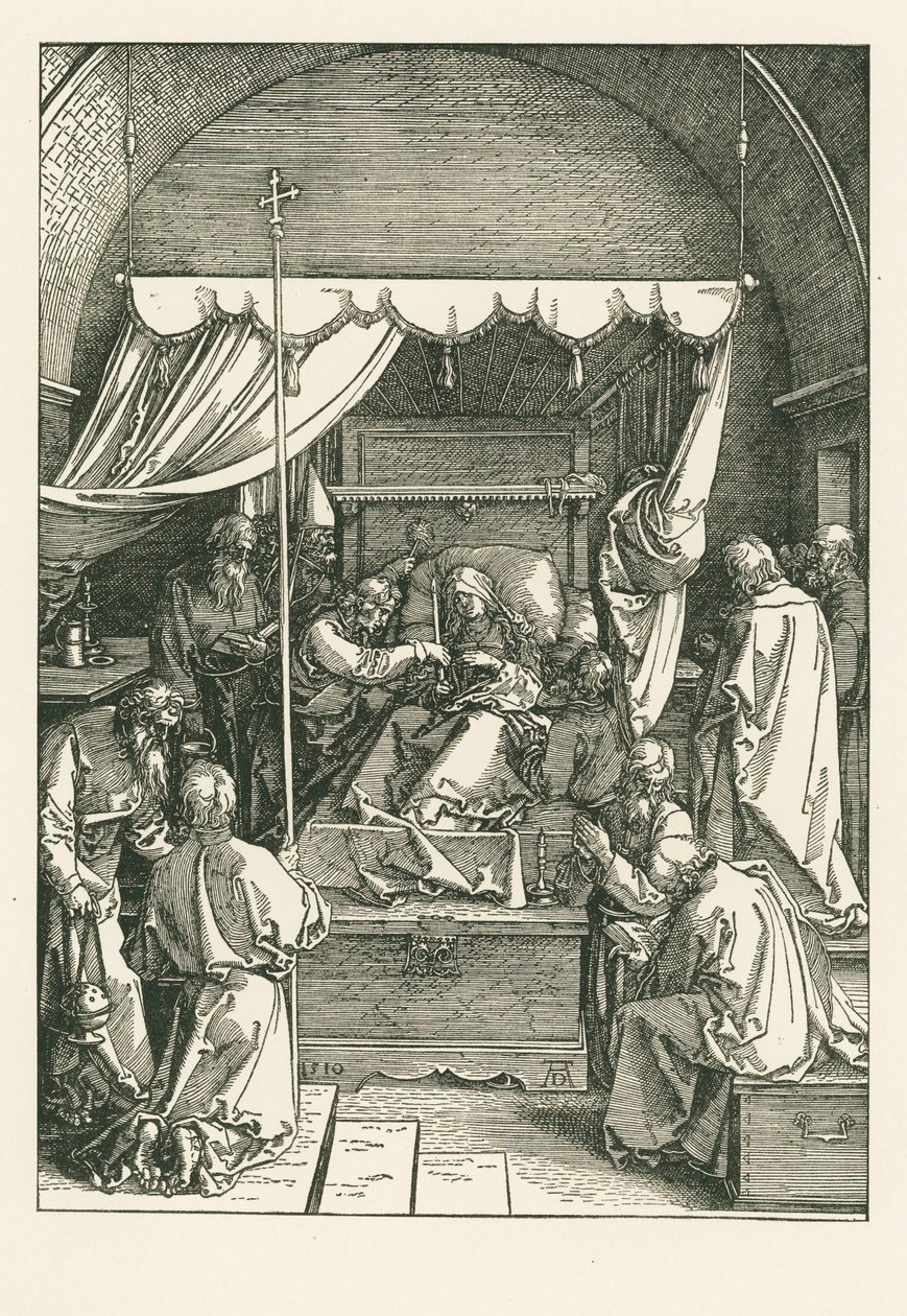 Smrt panny od Albrecht Dürer or Duerer