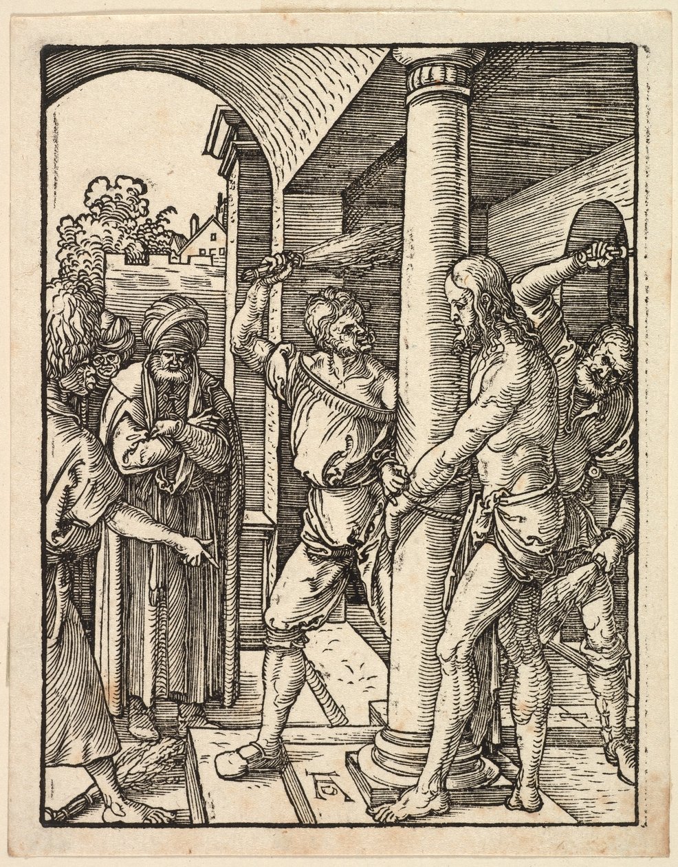 Bičování, 1509-11 od Albrecht Dürer