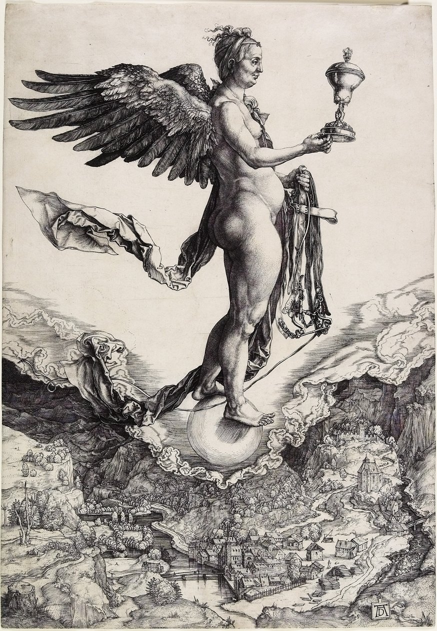 Velké štěstí, c. 1501-1502 od Albrecht Dürer