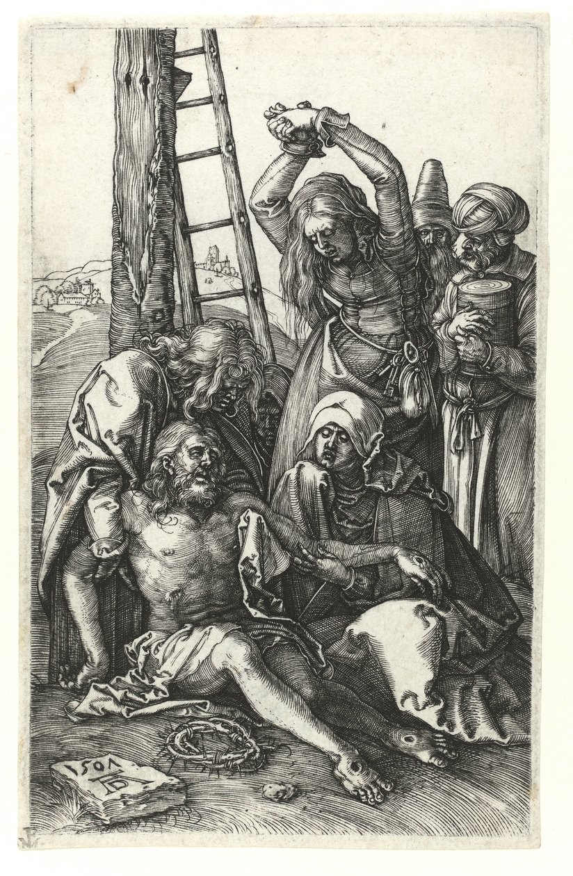 Oplakávání Krista od Albrecht Dürer
