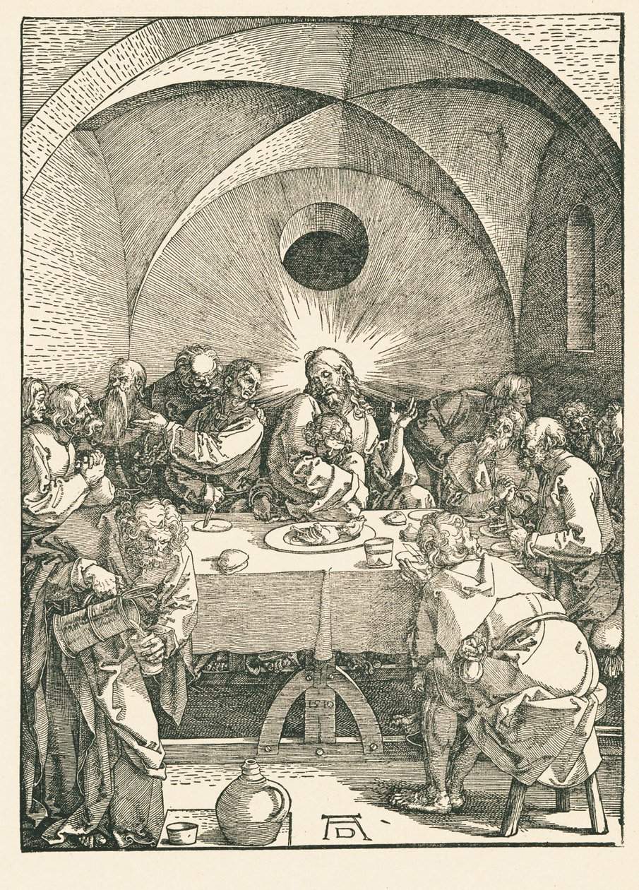 Poslední večeře od Albrecht Dürer or Duerer