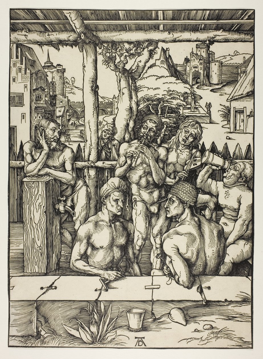 Pánská koupel od Albrecht Dürer