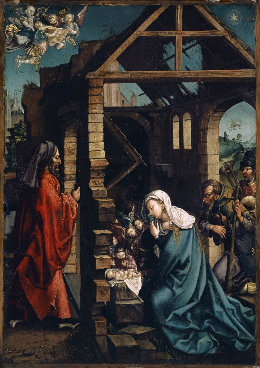 Narození Krista od Albrecht Dürer