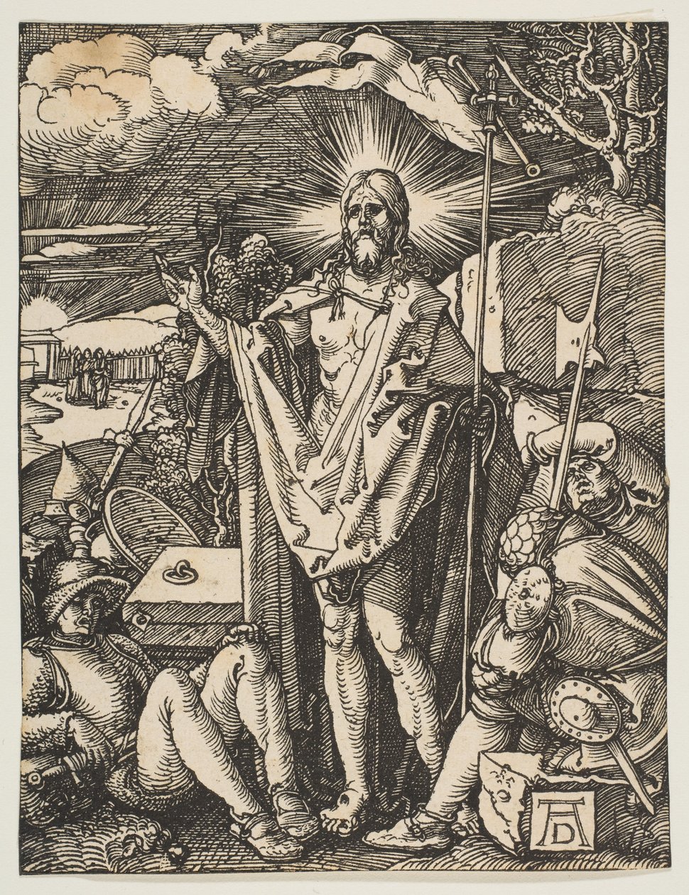 Vzkříšení, z Malé vášně, c.1510 od Albrecht Dürer