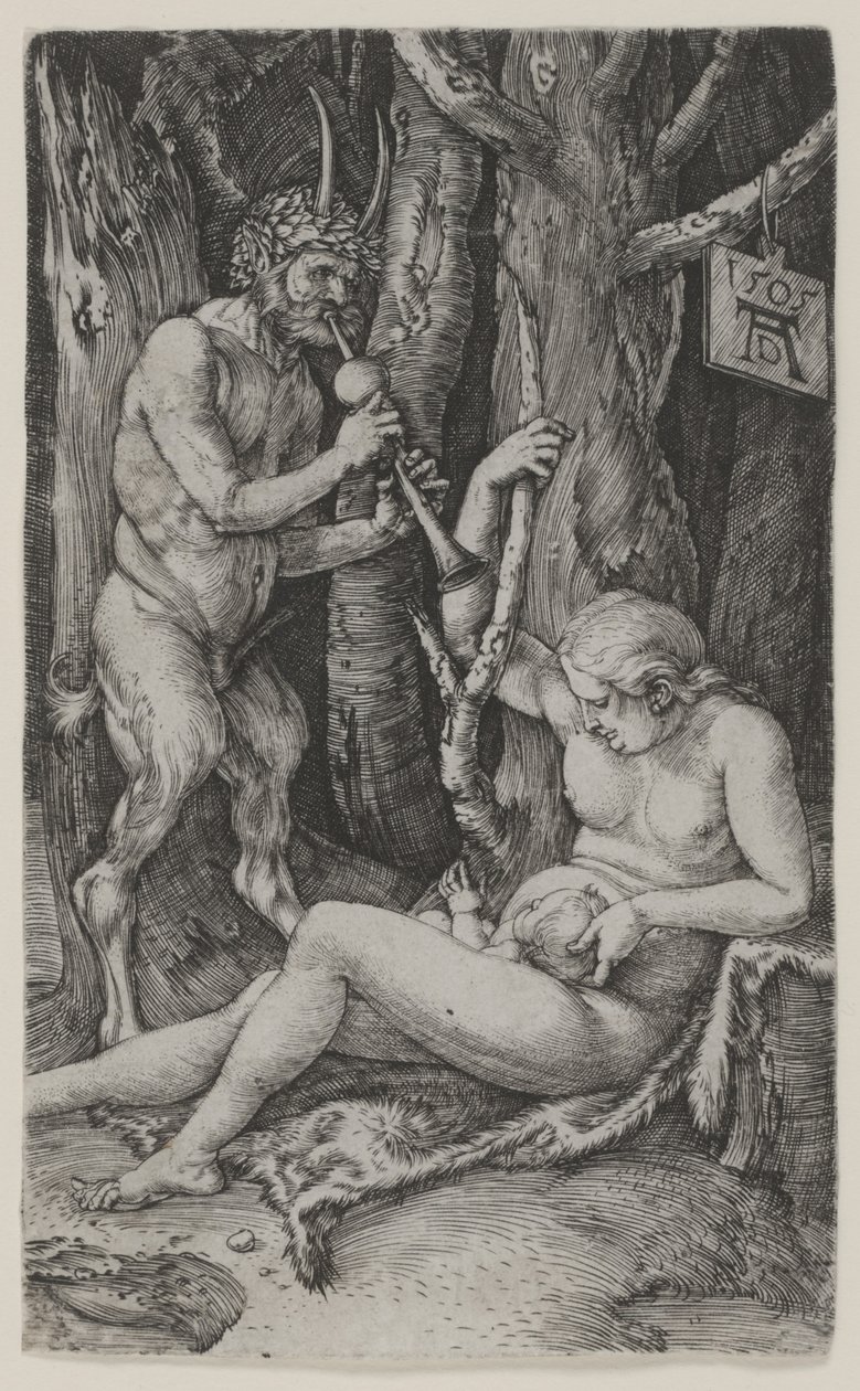 Rodina Satyr od Albrecht Dürer